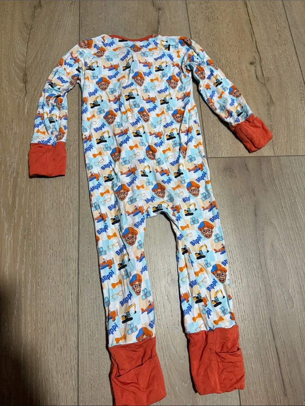 Bamboo zippy|Blippi print|12-18M